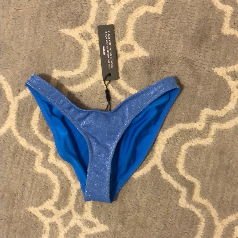 Triangl marina sparkle swimsuit bottoms (NWT)